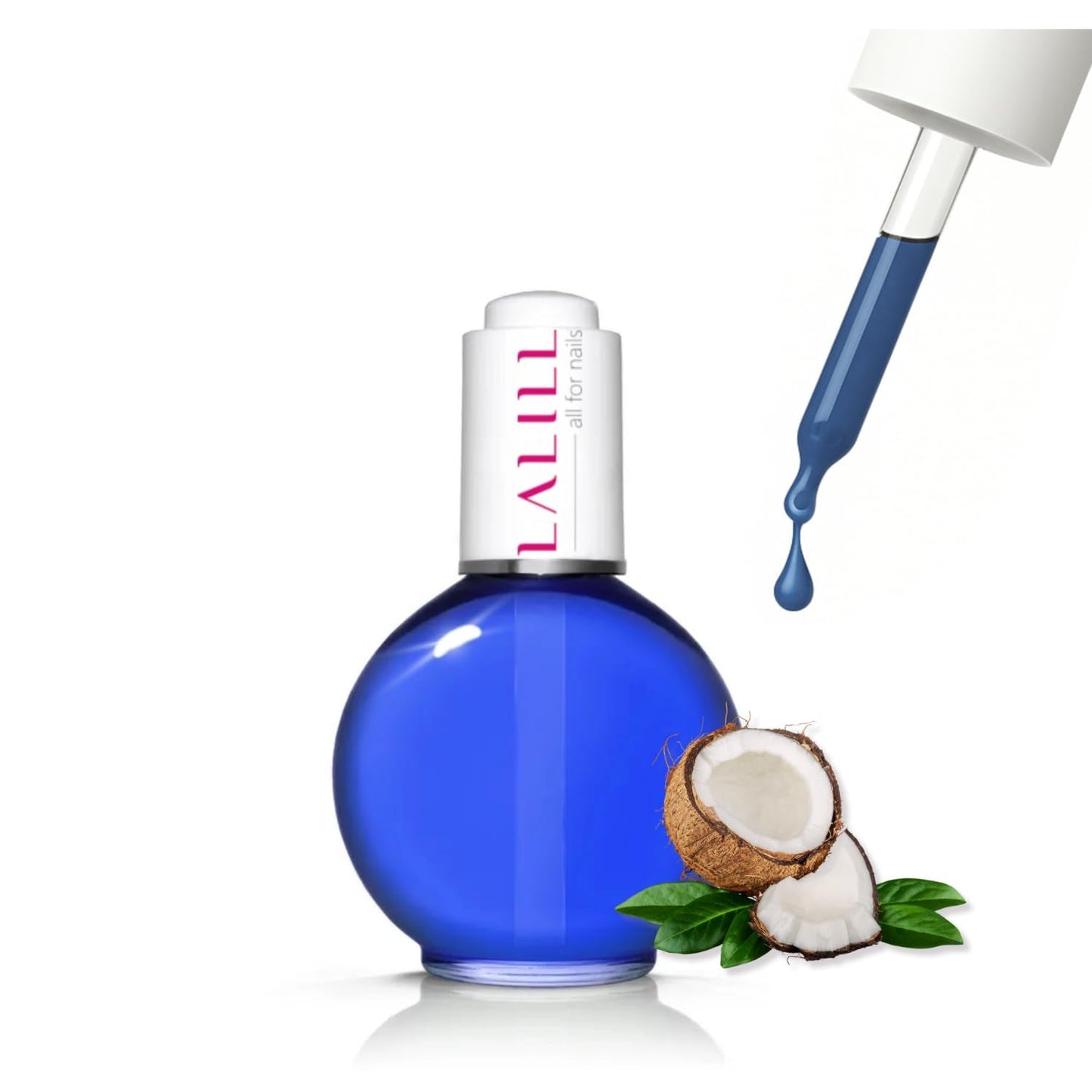 LALILL Nagelriemolie 75Ml - Himbeere Nagelpflegeöl - Nagelöl Pflege Für Nägel Nagelhaut - SPA Maniküre Naildesign Hände - Veganistisch - Met pipet