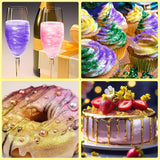 Kicofood, eetbare glitters, 5 gram, diverse kleuren Glitter Naty Shop