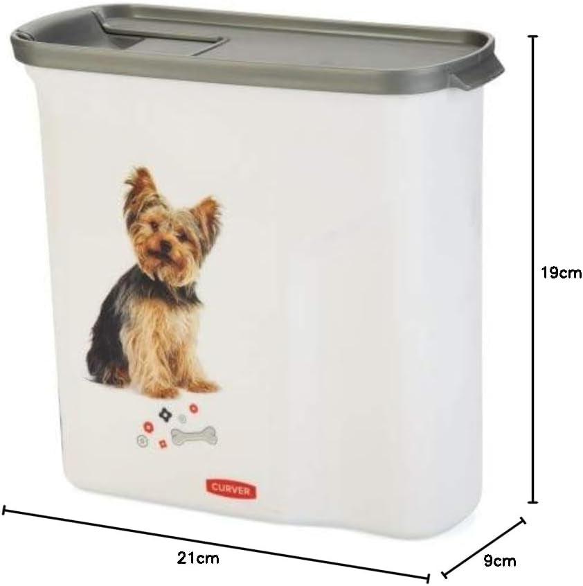 Curver hondenvoercontainer - 2 l Voedselbewaardozen Naty Shop