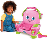 Clementoni 17755 Zingende fauteuil met roze geluid en dans - interactieve en multifunctionele fauteuil voor kinderen in het Italiaans, speelgoed 1 jaar - Made in Italy, veelkleurig Speelgoed Bebe Naty Shop