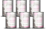 MjAMjAM - Premium natvoer voor katten - Sappige kip en wilde zalm, 6 stuks (6 x 400 g), graanvrij met extra vlees