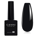 CANNI gel nagellak, semi-permanent, donkerpaars, nagellak, UV-gel, losweken, manicure