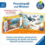 Ravensburger kinderpuzzel 13411 - Zeedieren op het koraalrif - Waarom? Waarom? Waarom? Puzzel 150 stukjes XXL + kennisposter, voor kinderen vanaf 7 jaar Puzzel Naty Shop