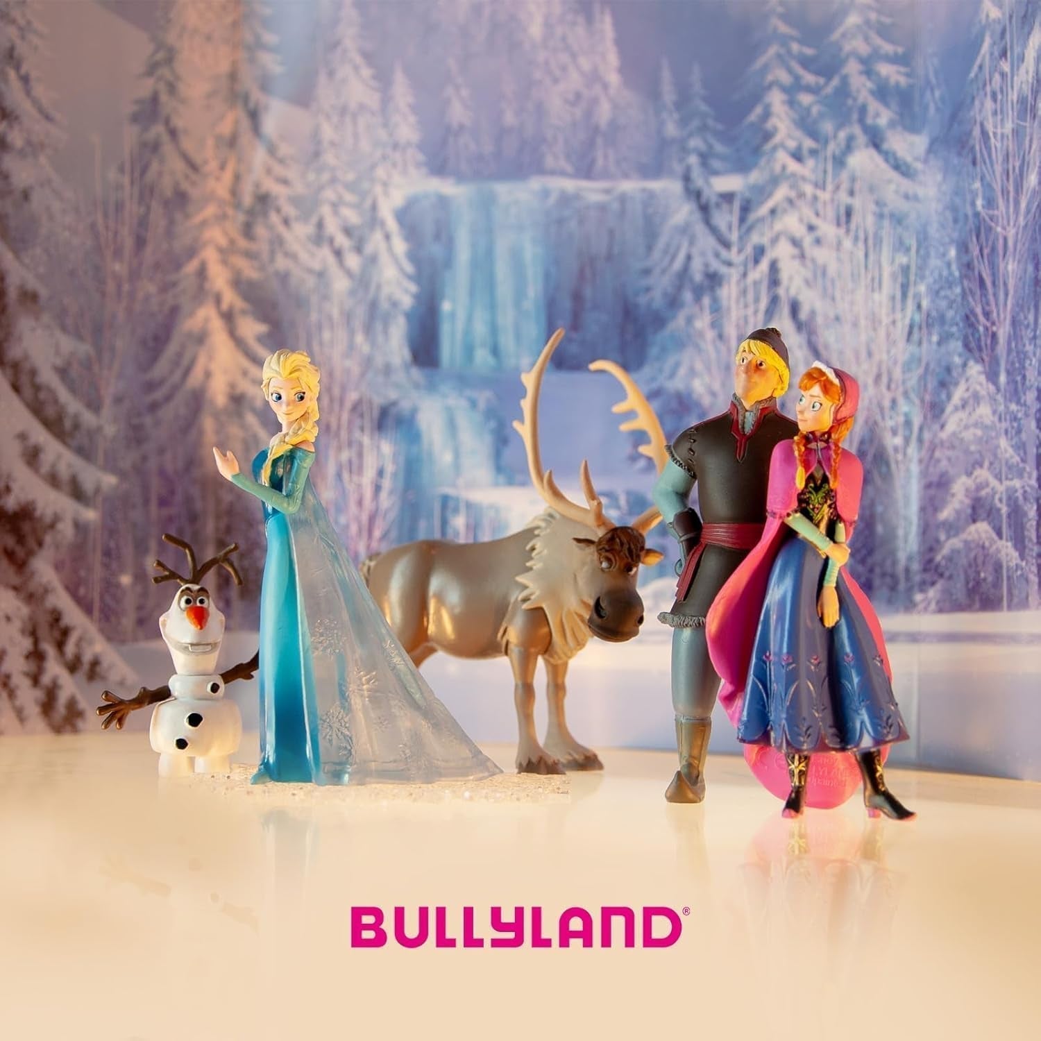 Bullyland 13515 - Bruin Salamander beeldje van Walt Disney The Ice Queen, ca. 7,2 cm, trouw aan de details, ideaal als klein cadeautje voor kinderen vanaf 3 jaar Actiefiguren Naty Shop