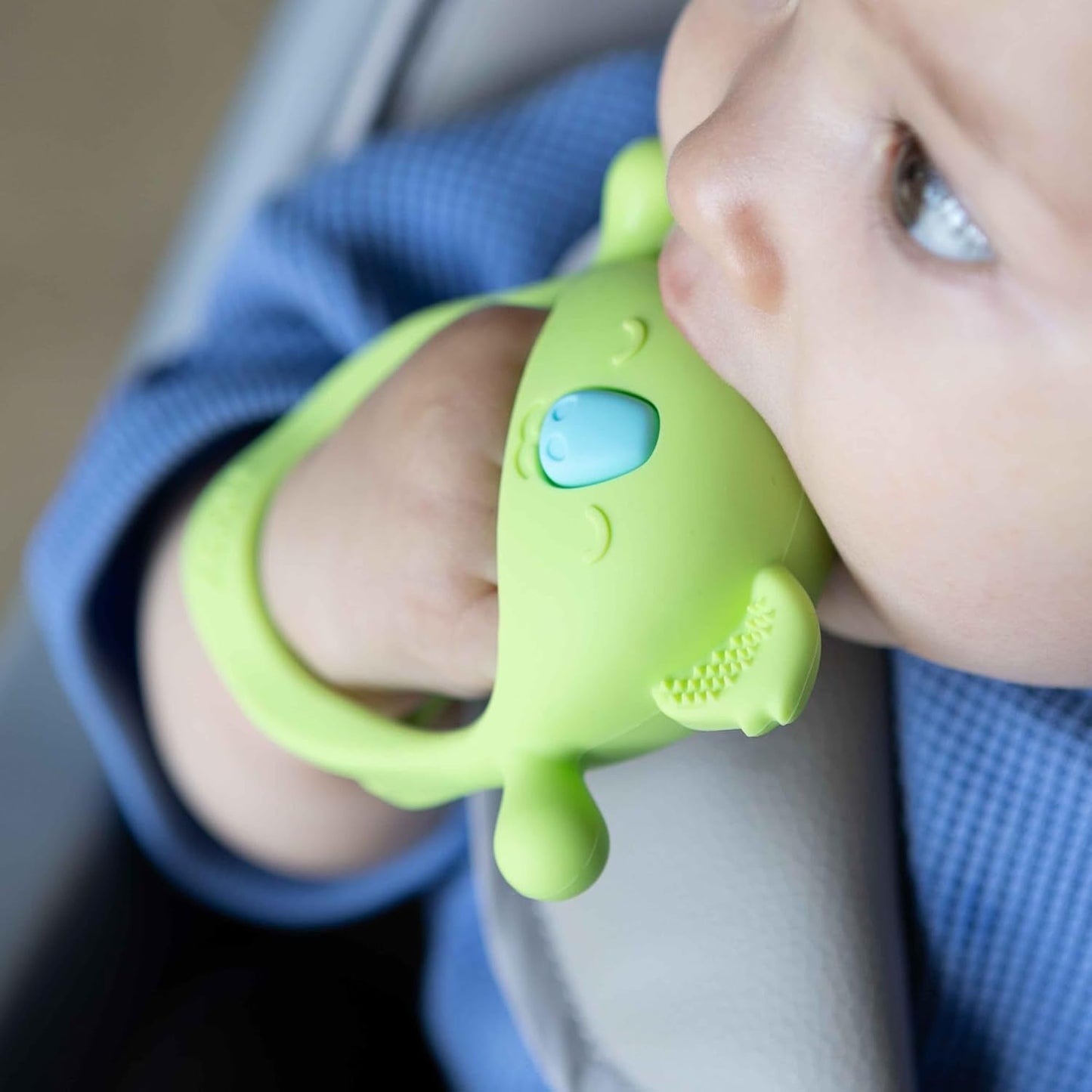 Nuby Tandjeshandschoenen - Siliconen | Koala bijtspeeltje | Zintuiglijk speelgoed | 3+ maanden