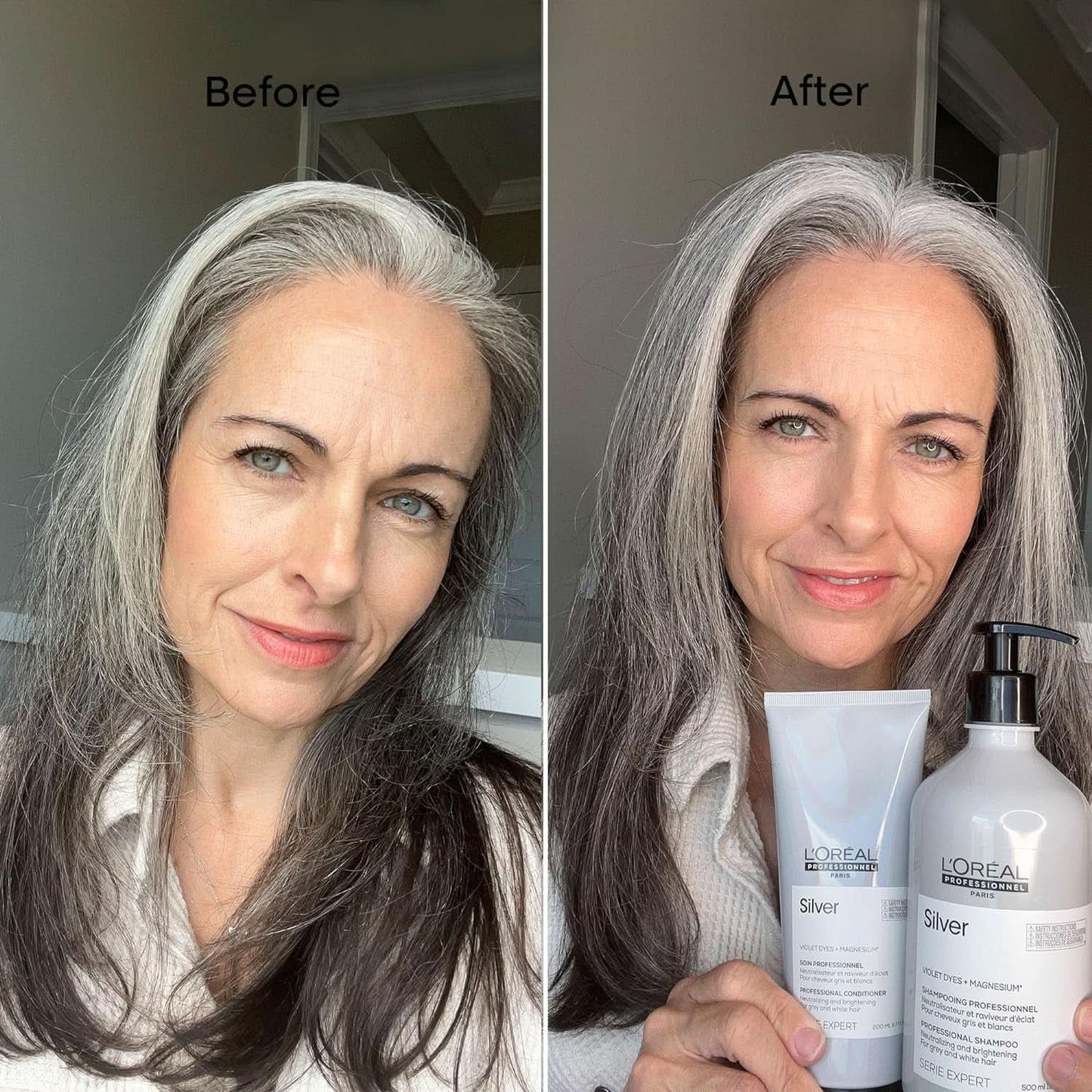 L'Oréal Professionnel Serie Expert Zilver, Shampoo, 500 ml Douche en bad Naty Shop