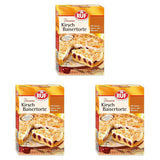 RUF Apfeltorte, Backmischung Für Eine Apfel-Torte Mit Sahne-Creme en Zimt-Zucker, Apfel-Zimt-Torte, Vegan Naty Shop Kirsch-Baiser-Torte 350 G (Packung Mit 3)