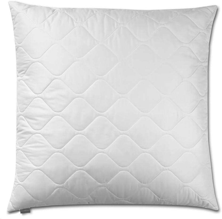 Traumnacht Cosy - Bedset 4 seizoenen, 1 X deelbaar dekbed 135 X 200 Set en 1 X kussen 80 X 80 Cm, Ã-ko Tex gecertificeerd, wit, ontwikkeld in Duitsland, (pak van 2) Dekbedden en dekbedden Naty Shop