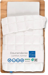 Comfortdekbed, (90 dons / 10 veren), wit, 135 X 200 Cm Dekbedden en dekbedden Naty Shop 135 X 200 Cm