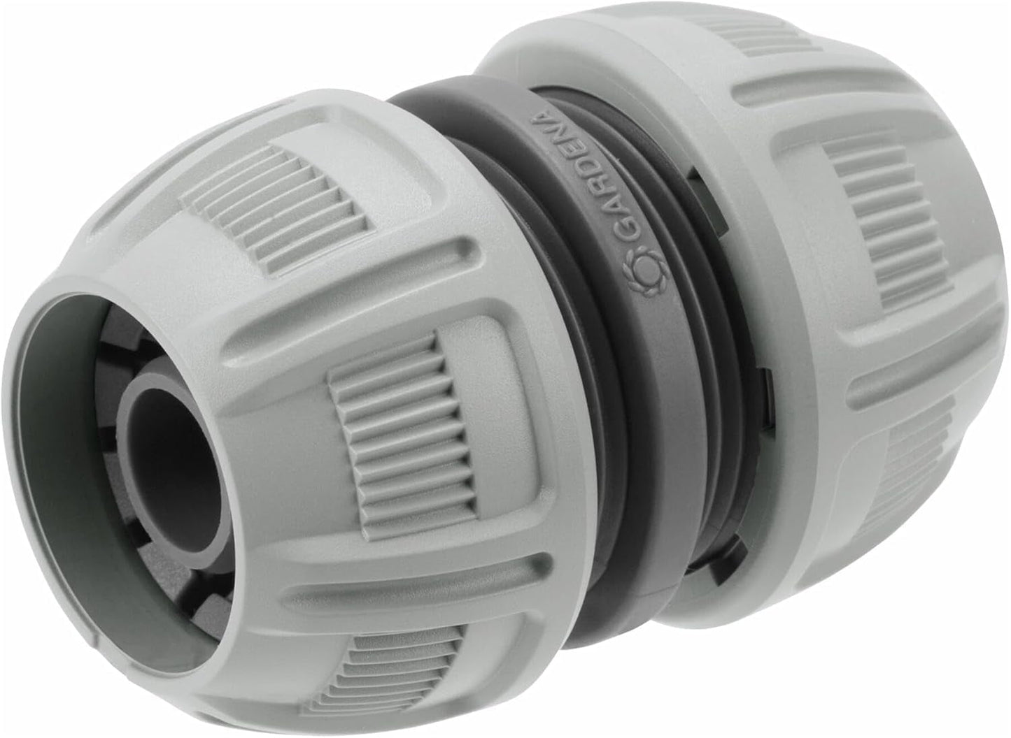 Gardena 13 mm (1/2 inch) en 15 mm (5/8 inch) Reparateur: Snelle en eenvoudige slangreparatie zonder gereedschap, Power Grip, hoge klemkracht, in doos (18232-20)