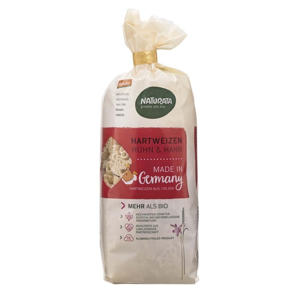 Durumtarwe pasta, kip en haan