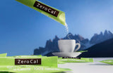 Zerocal - 1:1 (Erythritol + Stevia) 100 Sticks Je 3 G | Ideaal voor het zoeten van koffie, thee en andere dranken Gleiche Süßkraft Von Zucker | Glutenvrij, veganistisch, GMO-vrij | Kalorien en GI = 0 Zoetstoffen Naty Shop