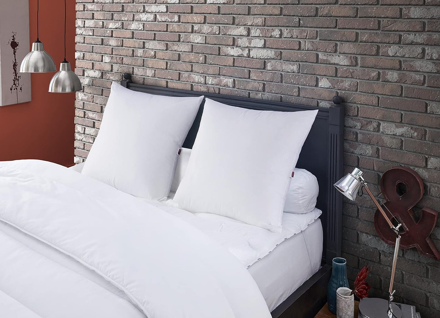 Anti-bedmijt- en bedwantskussen 60 X 60 cm Medium Comfort Multi Protect-kussen Zacht en beschermend Machinewasbaar op 40°C Naty Shop Standaardkussens Standaardtitel