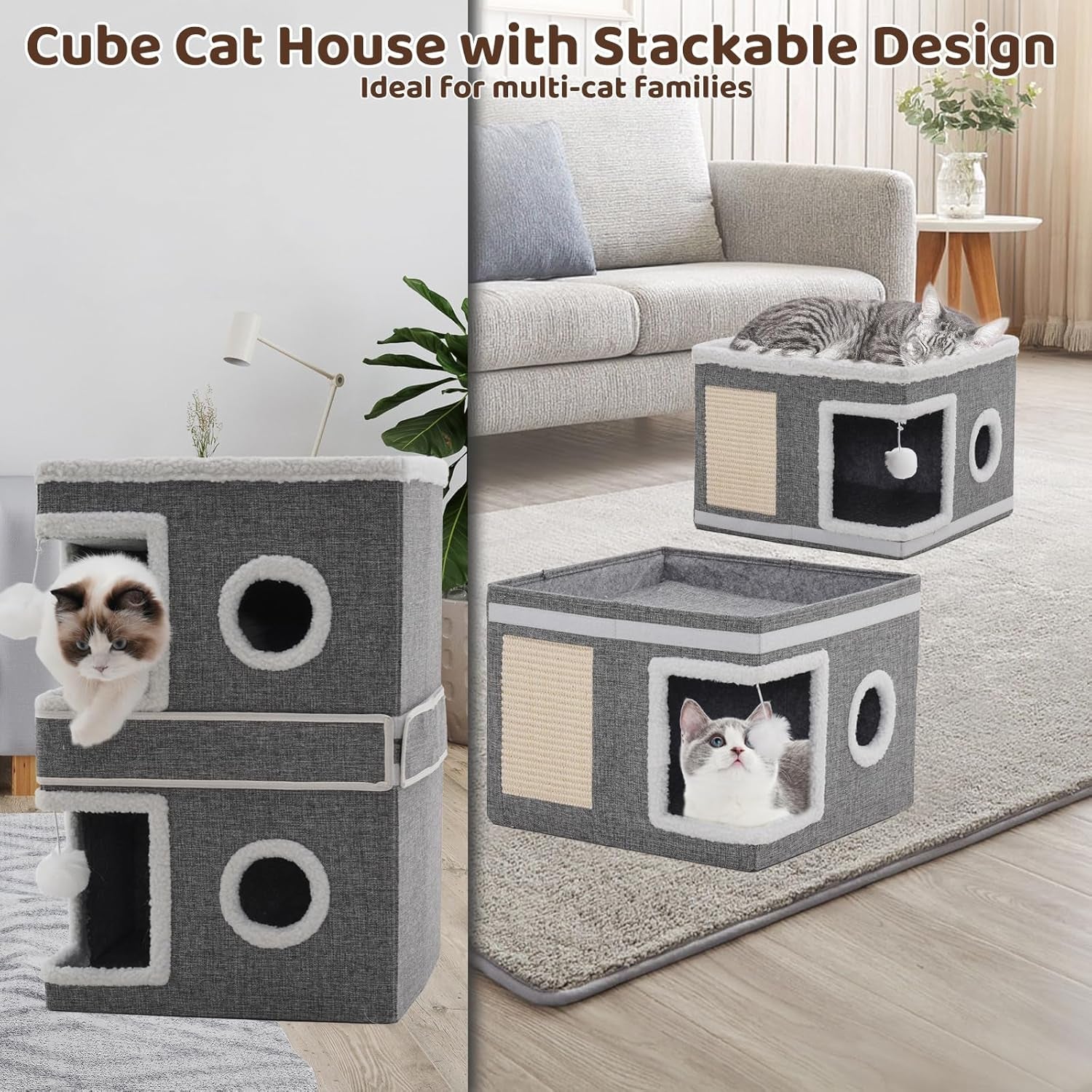 Dekens en meubels, Huisdieren, Grotten & Huizen, Katten, Kattenbedden, Katten - bedden, matrassen