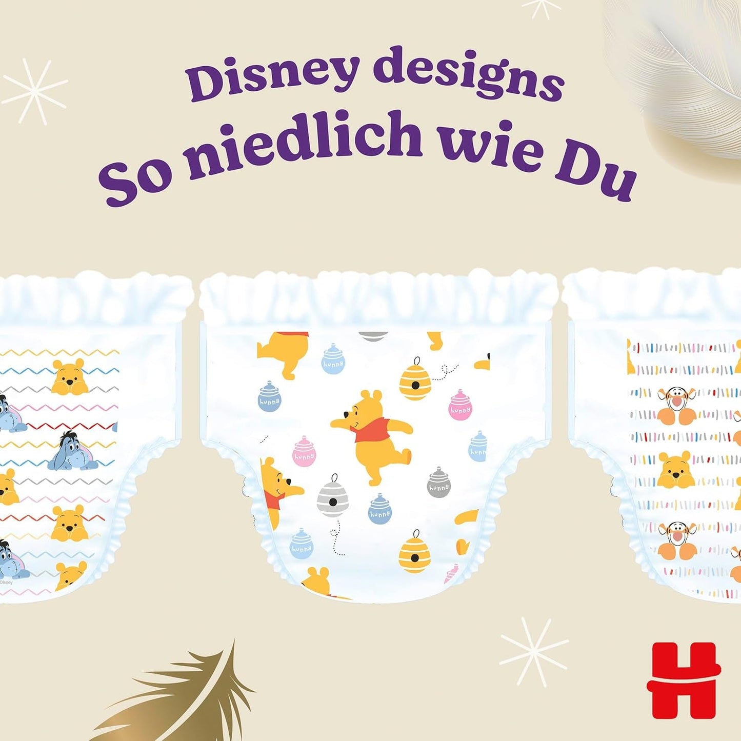 Huggies Extra Care Broekjes Disney Design Maat 5 68 Luiers (2x34) Doos van halve maand
