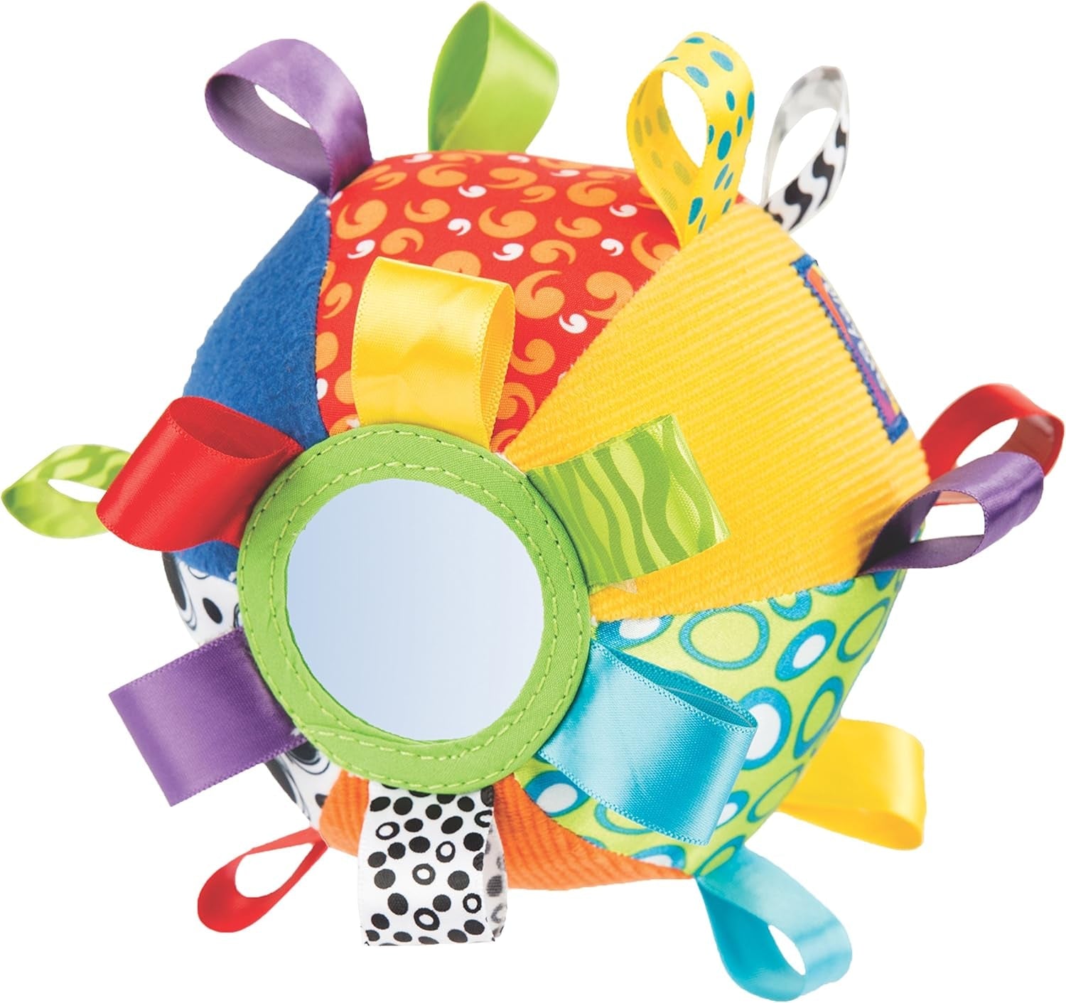 Playgro Loopy Loops knuffelbal - Babyknuffelbal - Babyspeelgoed - Babyspeelgoed - Speelgoed - Speelgoed - Kleurrijk Speelgoed Bebe Naty Shop Knuffelbal