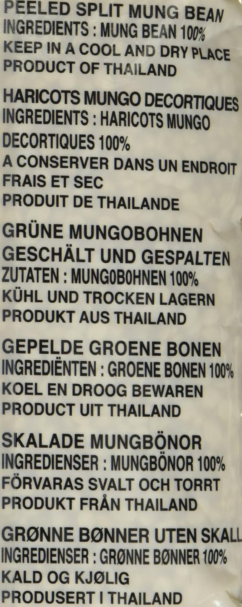 Cock mungbonen, groen (1 pakje x 400g)