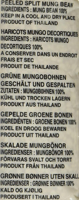 Cock mungbonen, groen (1 pakje x 400g)