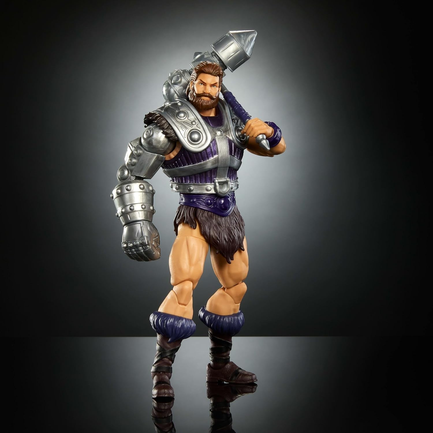 Masters of the Universe Masterverse actiefiguur ca. 18 cm, nieuwe Eternia Fisto, MOTU speelgoedheld met ijzeren vuist, 30 bewegingspunten, JBP76, [veelkleurig] actiefiguren Naty Shop