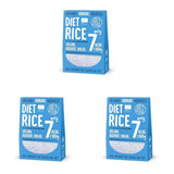 DIET-FOOD Biologische Shirataki Konjac Instant Rijst, Koolhydraatarm, Caloriearm, Veganistisch, Vetvrij, Sojavrij, Glutenvrij, Keto-vriendelijk, Afslankend, 300 Gram