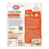 RUF Lievito Madre Sauerteig, Milder Weizen-Sauerteig, Mutterteig, Kurze Teigruhe Durch Enthaltene Trockenhefe, Lievito Madre Getrocknet Für Brot, Baguette, Focaccia, 3X35G Mengsel voor bakken en koken Naty Shop