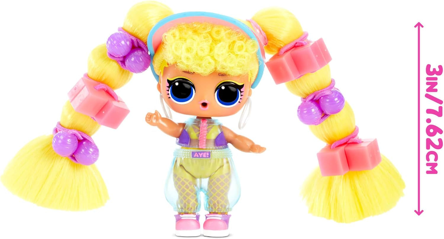 L.O.L. verrassing! 566977E7C Remix hair flip dolls - Collector's item - 15 verrassingen - Met haarkapje, accessoires en muziek Naty Shop Dolls