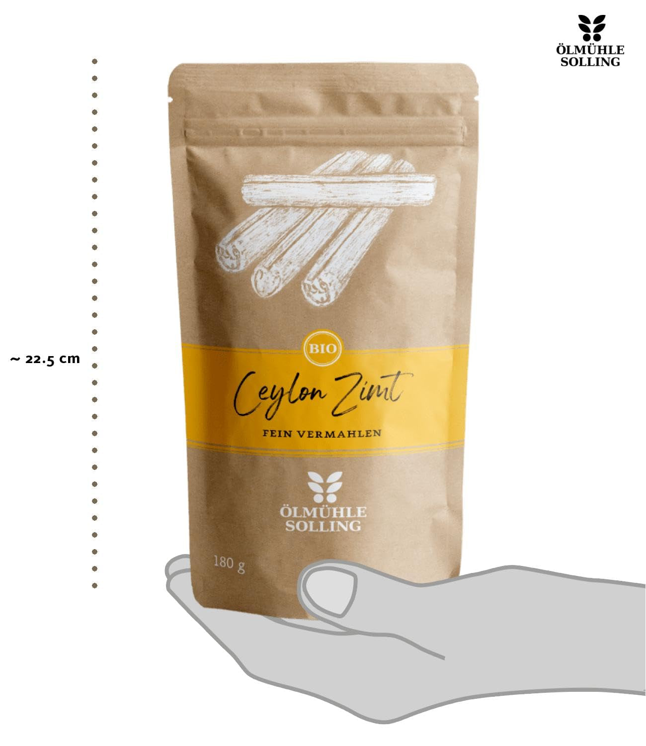 - BIO Ceylon Zimt | Ceylon Zimtpulver aus controle biologische Anbau | Zimtpulver fein vermahlen aus ganzen Zimtstangen. Ideaal voor Muesli, Milchreis, Gebäck uvm. | Inhoud: 180 gram