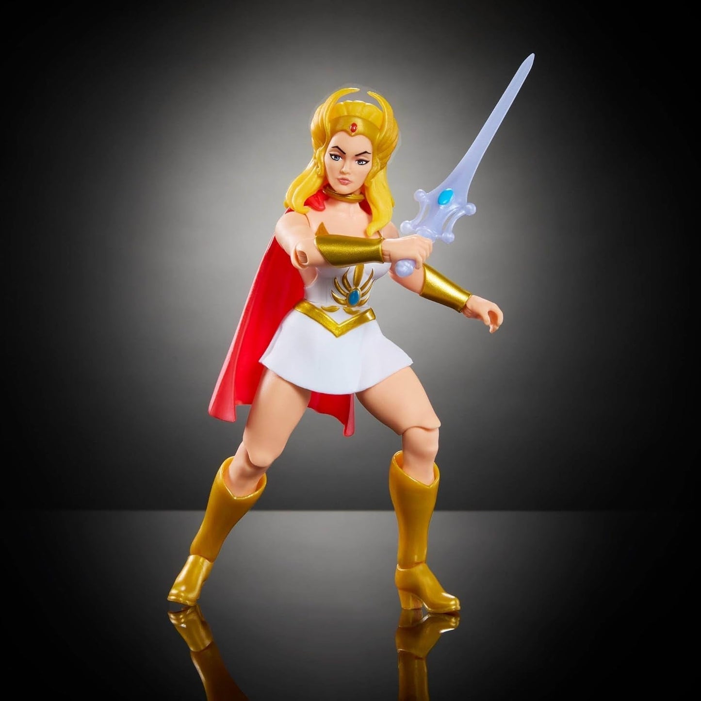Masters of the Universe Origins She-Ra Cartoon-actiefiguur Ongeveer 14 cm hoog TV-heldin Princess of Power uit de jaren 80 Gedetailleerd ontwerp en accessoires JBM76 Actiefiguren Naty Shop