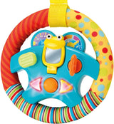 babykleurig babyspeelgoed Wheel N Sounds Driver Babyspeelgoed Naty Shop