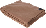 Zoeppritz deken in kleur: Rood, Gemaakt van 65% Polyester, 35% Viscose, Afmeting: 160X200 Cm, 103291-235-160X200 Zoeppritz Bedden en Dekens Sinds 1828 840 Smoke 110X150 Cm