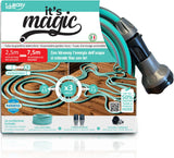 Tuinslang verlengbaar tot 7,5 meter, 1/2" (12,5 mm), met handdouche en 8 functies, Idroeasy