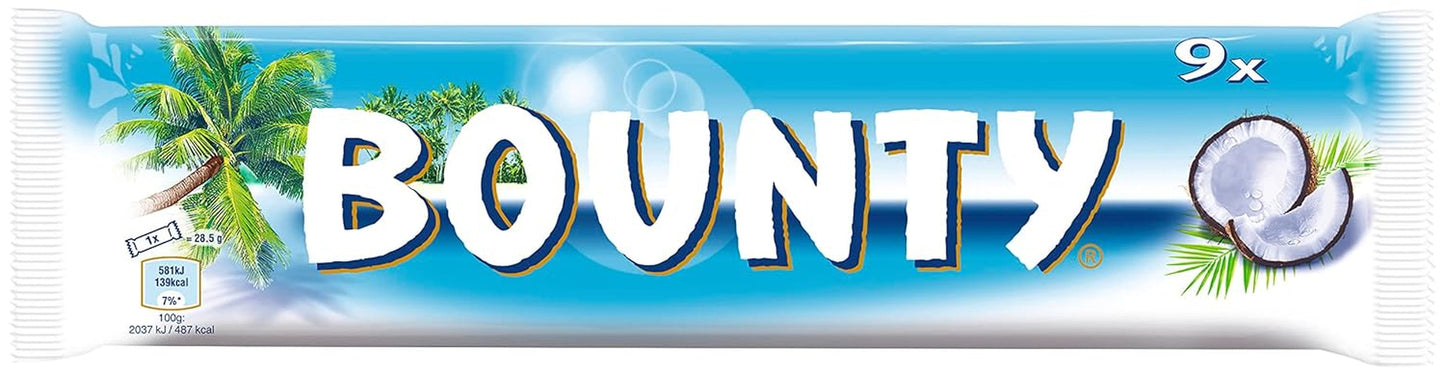 Bounty chocoladerepen | Kokosnoot en Chocolade | Diverse verpakkingsgroottes
