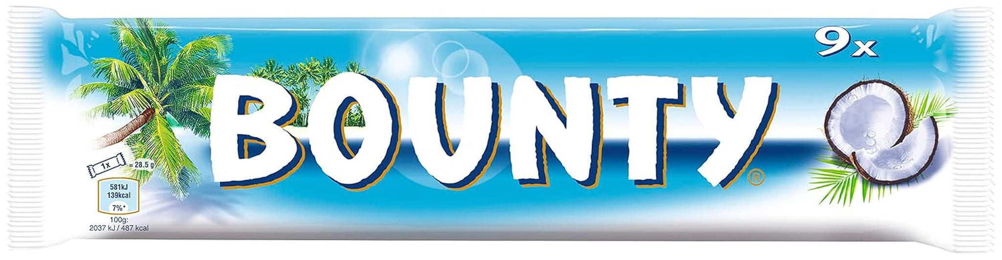 Bounty chocoladerepen | Kokosnoot en Chocolade | Diverse verpakkingsgroottes