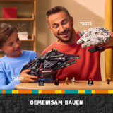 LEGO Star Wars Dark Millennium Falcon, ruimteschipset, bouwspeelgoed voor kinderen, verjaardagscadeau voor jongens, meisjes en fans, avonturenspeelgoed 75389 Bouwsets Besuche in LEGO-Store