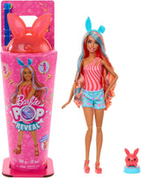 Barbie Pop Onthullingspop en accessoireset Shakes-serie Leuk geurend katje Modepop en huisdier met 8 verrassingen, waaronder van kleur veranderende JCN87