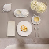 Villeroy & Boch - Afina Melkmok 170ml, Wit, Vaatwasmachinebestendig, Magnetronbestendig, Melkkaraf, Koffieaccessoire, Keramische kan, Schotel, Servies, Premium Porselein