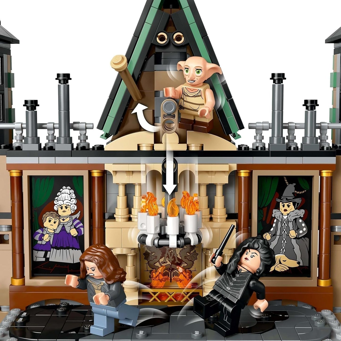 LEGO Harry Potter Malfoy Family Country Estate, fantastisch speelgoed om te verzamelen en tentoon te stellen, cadeau voor jongens, meisjes en fans van de tovenaarswereld, cadeau-idee met 9 minifiguren 76453 Bouwsets Besuche den LEGO-Store