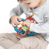 LUDI - Planet Bell - Speelgoed voor kinderen - Vanaf 3 maanden - Levendige kleuren, verschillende texturen en originele vorm - Bevordert de fijne motoriek en behendigheid Bebe Naty Shop Speelgoed