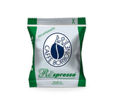 Caffè Borbone Kaffee Kapseln Respresso, Blaue Mischung, 100 stück & Kaffee Kapseln Respresso, Entkofeinierte Dek Mischung - 100 stück - Compatibel met Häuslichen Kaffeemaschinen Nespresso®*