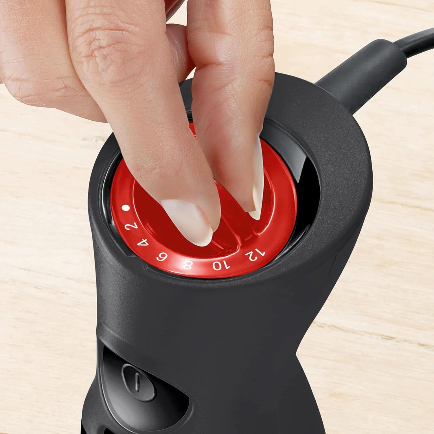 Bosch Stabmixer Ergomixx MS6CB61V1, Vakuum-Funktion, Edelstahl-Mixfuß, Mix- Und Messbecher, Vakuum-Pumpe, Vakuum-Beutel, Vakuum-Frischhaltedose, 12 Stufen plus Turbo, 1000 W, Zwart/Anthraziet Keuken Naty Shop