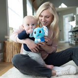 LAMAZE Olifant Puffaboo, pasgeboren speelgoed, zintuiglijk babyspeelgoed, cadeau voor nieuwe ouders, ontwikkelingsspeelgoed voor 3 maanden jongens en meisjes, L27467 Babyspeelgoed Naty Shop