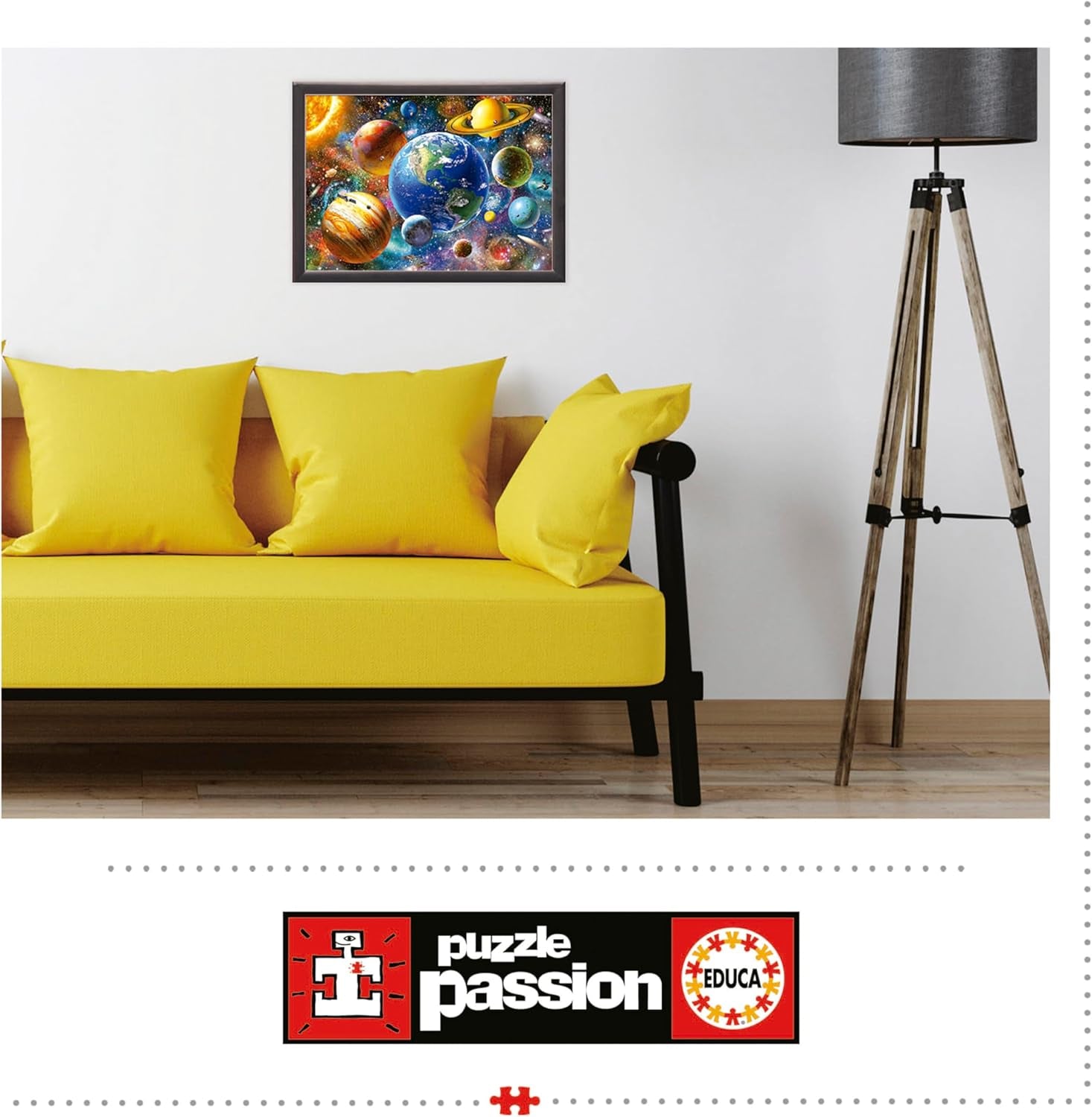Educa - Puzzel 500 stukjes voor volwassenen | Zonnestelsel, puzzel 500 stukjes voor volwassenen en kinderen vanaf 11 jaar, planeten, ruimte, ruimte (18449) Puzzel Naty Shop