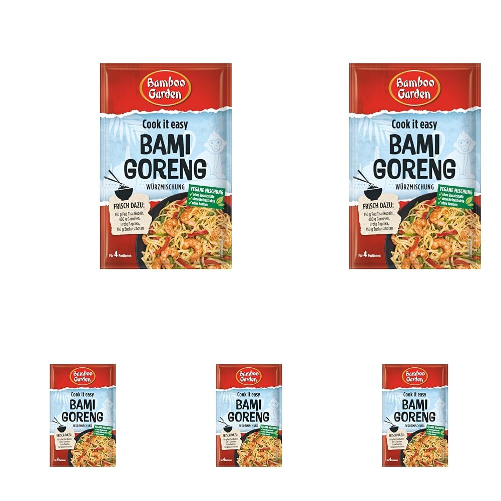 Bamboo Garden Bami Goreng Wurzmischung - Ideaal voor 4 porties