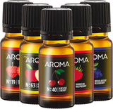 Myaroma | Set: Bos & Weide - Puur Natuurlijke Smaak met Fruitsmaak en Fruitsmaak (5 x 10 ml) | Suikervrije en ongezoete Zoetstoffen Naty Shop Forest Meadow