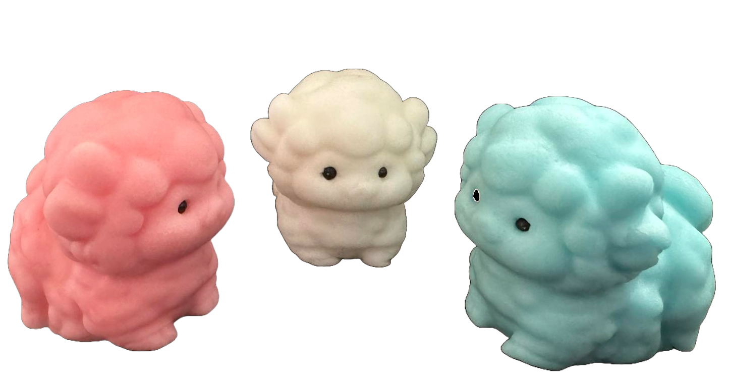 Set van 3 eetbare suikerdecoraties, Oite Sugar Paste Decorations Nati Shop