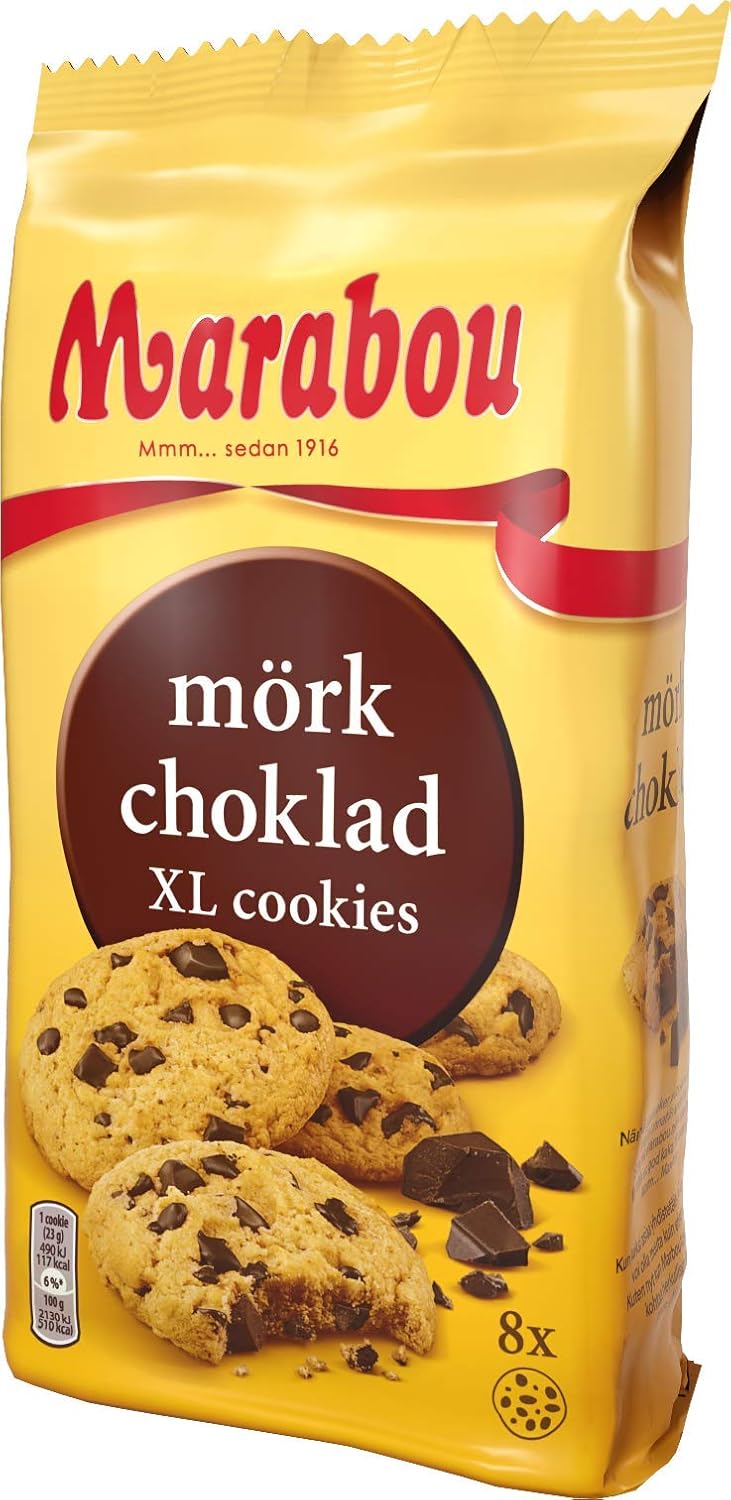 Daim Koekjes Marabou Daim XL 10x184 g - Krokante stukjes Daim in een heerlijk koekje