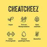 Gekweekte voedingsmiddelen CHEATCHEEZ Veganistische Goudse saus - Lactose- en glutenvrij