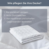 Degrees of Comfort verzwaarde deken 135X200Cm 7Kg, anti-stress therapiedeken gemaakt van 100% katoen, zware deken Verzwaarde deken voor volwassenen Kan de slaap verbeteren en stress verminderen Graden van comfort Bedden en dekens