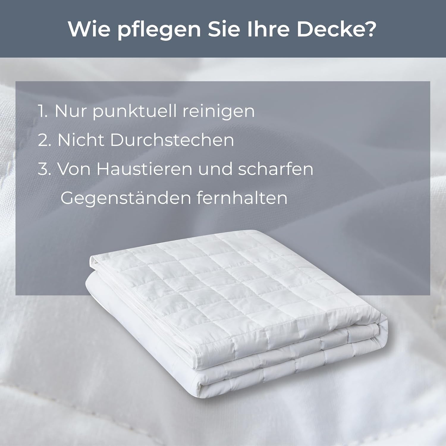 Degrees of Comfort verzwaarde deken 135X200Cm 7Kg, anti-stress therapiedeken gemaakt van 100% katoen, zware deken Verzwaarde deken voor volwassenen Kan de slaap verbeteren en stress verminderen Graden van comfort Bedden en dekens