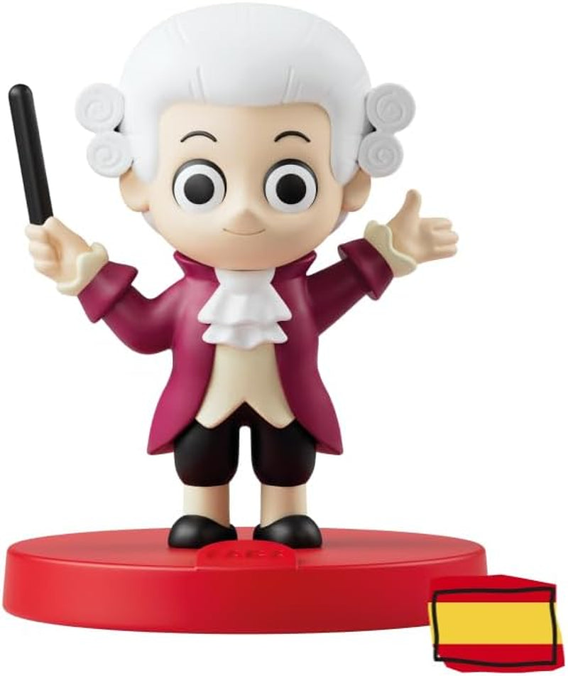 Geluidskarakter - lieve Mozart-symfonie - liedjes - speelgoed, educatieve inhoud, Spaans, kinderen vanaf 0 jaar, veelkleurig, FFL30003 Jucarii Bebe Naty Shop Standaard titel